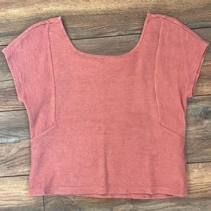 Madewell pink top